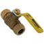 1/2" Compression Full Port Brass Ball Valve (Lead Free)