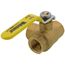 1/2" Threaded 3-Way Full Port Brass Ball Valve w/ L-Port