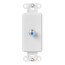 Decora Insert F-Connector (White)