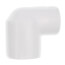 1-1/4" x 1" PVC Sch. 40 90° Elbow (Socket x FIPT)