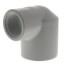 1-1/2" x 1" PVC Sch. 40 90° Elbow (Socket x FIPT)