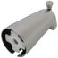 Brushed Nickel 5-1/2" Diverter Tub Spout, Slip-fit, 40911BN