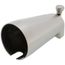 Brushed Nickel 5-1/2" Diverter Tub Spout, IPS, 40914BN