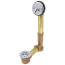 Chrome Trip Lever Drain for Standard Tub w/ Retaining Ring, Female Outlet Tee