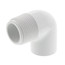 3/4" x 1/2" PVC Sch. 40 90° Street Elbow (MIPTxSOC)