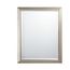 Classic Rectangular Mirror (Brushed Nickel)