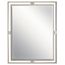 Hendrik 30" Rectangular Mirror (Brushed Nickel)