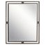 Hendrik 30" Rectangular Mirror (Olde Bronze)