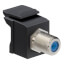 QuickPort Feedthrough F-Connector (Black)