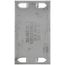 1-1/2" x 2-3/4" 16 Gauge Safety Plate (Pack of 100)