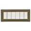 4" x 12" Floor Return Air Grille (Brown)