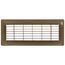 4" x 12" Floor Return Air Grille (Brown)