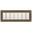 4" x 14" Floor Return Air Grille (Brown)
