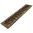 4" x 24" Floor Return Air Grille (Brown)