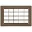 6" x 10" Floor Return Air Grille (Brown)