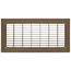 6" x 14" Floor Return Air Grille (Brown)
