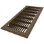 6" x 14" Floor Return Air Grille (Brown)