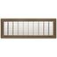 6" x 20" Floor Return Air Grille (Brown)