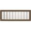 6" x 20" Floor Return Air Grille (Brown)