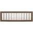 6" x 24" Floor Return Air Grille (Brown)