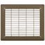 8" x 10" Floor Return Air Grille (Brown)