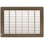 8" x 12" Floor Return Air Grille (Brown)