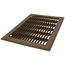 8" x 12" Floor Return Air Grille (Brown)