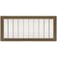 8" x 20" Floor Return Air Grille (Brown)