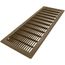 8" x 24" Floor Return Air Grille (Brown)