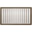 8" x 30" Floor Return Air Grille (Brown)