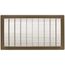 10" x 20" Floor Return Air Grille (Brown)
