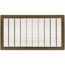 10" x 20" Floor Return Air Grille (Brown)