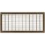 10" x 24" Floor Return Air Grille (Brown)