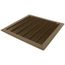 12" x 12" Floor Return Air Grille (Brown)