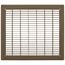 12" x 14" Floor Return Air Grille (Brown)