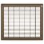 12" x 14" Floor Return Air Grille (Brown)