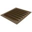 12" x 14" Floor Return Air Grille (Brown)