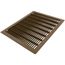 12" x 16" Floor Return Air Grille (Brown)