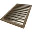 12" x 20" Floor Return Air Grille (Brown)