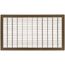 12" x 24" Floor Return Air Grille (Brown)