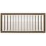 12" x 30" Floor Return Air Grille (Brown)