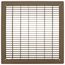 14" x 14" Floor Return Air Grille (Brown)