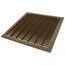 14" x 14" Floor Return Air Grille (Brown)