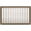 14" x 24" Floor Return Air Grille (Brown)