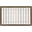 14" x 24" Floor Return Air Grille (Brown)