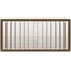 14" x 30" Floor Return Air Grille (Brown)