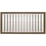 14" x 30" Floor Return Air Grille (Brown)