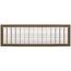 16" x 30" Floor Return Air Grille (Brown)