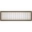 16" x 30" Floor Return Air Grille (Brown)