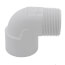 1-1/4" PVC Sch. 40 90° Street Elbow (Male x Fem)